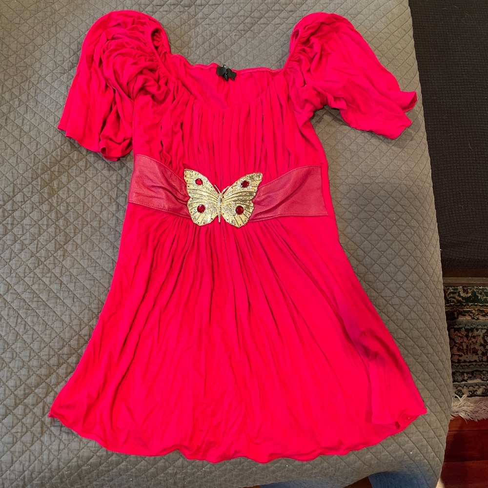 Sky butterfly top